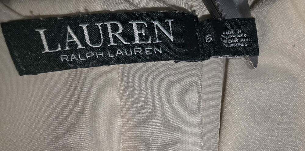 Polo Ralph Lauren Striped Blazer With Crest Patch And Silver Buttons size 6 Sku - Picture 3 of 6